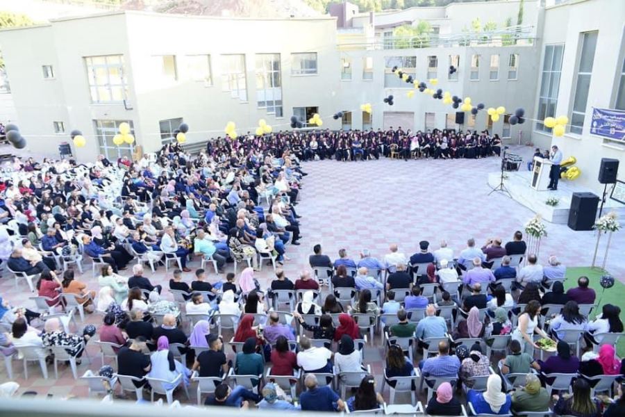  تخريج الفوج الثّاني عشر من مدرسة البيان الثّانويّة- سخنين على اسم الشّيخ عوض خلايلة